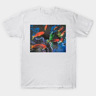 Underwater Neon Fish T-Shirt